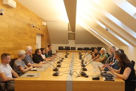 MINISTER MALJEVEC IN SEKRETAR RUSJAN NA OBISKU 14 FOTO LJUBO VUKELIČ